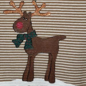 A  baby boys Christmas romper/ onesie